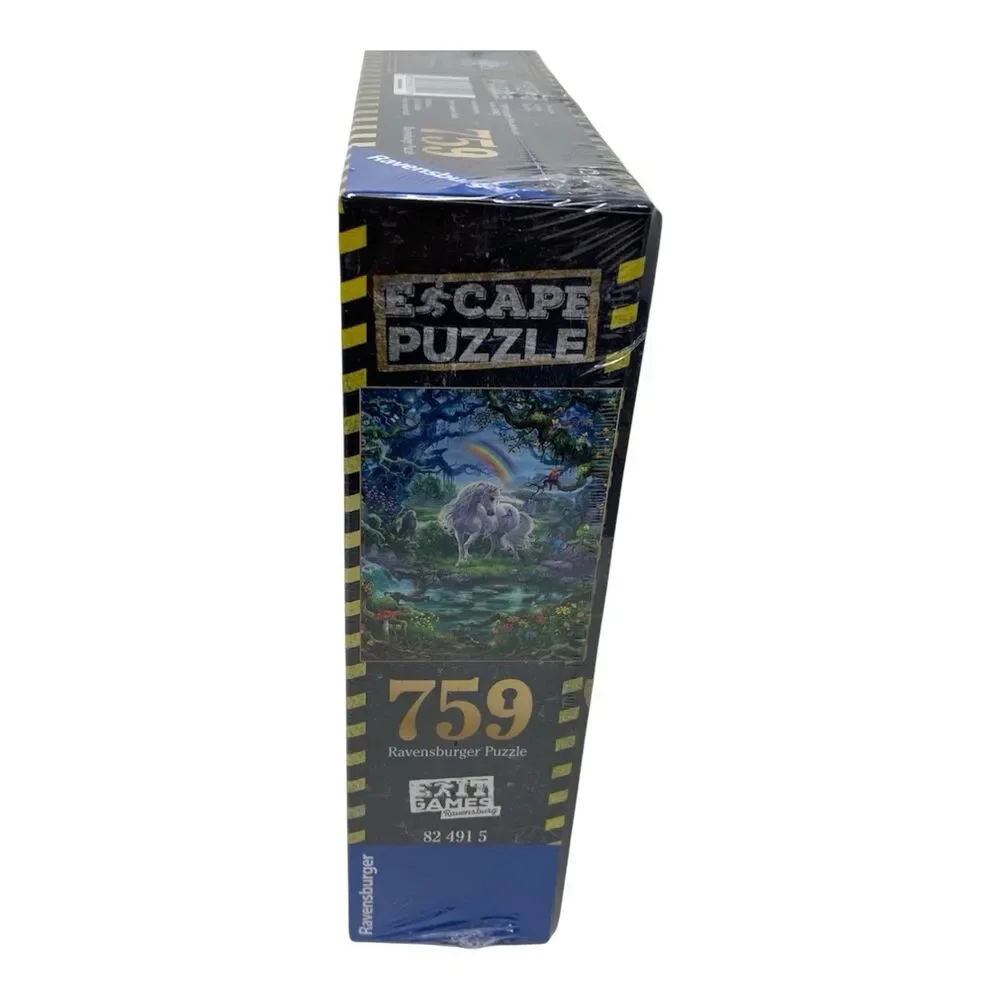 Ravensburger Escape Puzzle The Unicorn 759 Piece Mystery Game New Sealed